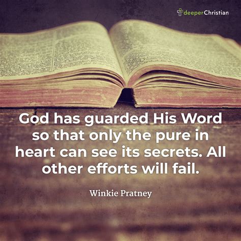 How To See The Secrets Of Scripture Winkie Pratney Deeper Christian