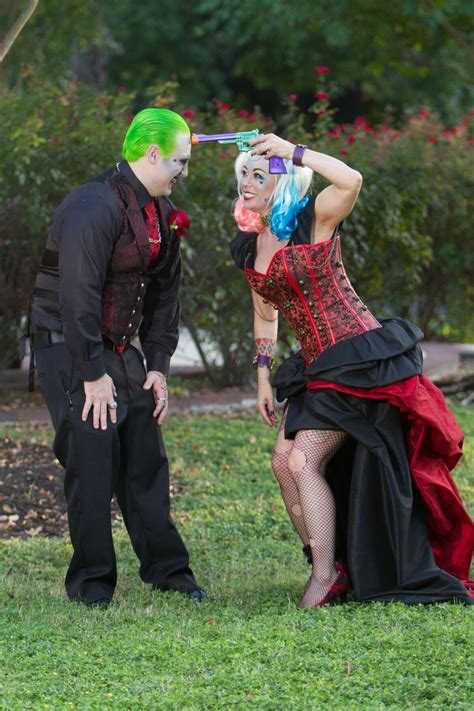 San Antonio Couple Solidify Their Mad Love With A Joker And Harley
