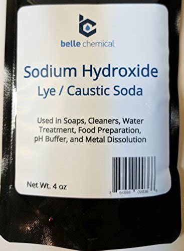 Sodium Hydroxide Pure Food Grade Caustic Soda Lye 1 Lb Buy