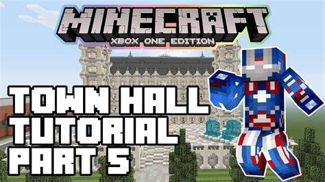 Minecraft Xbox One Victorian Town Hall Tutorial Part 5 Xboxpspc