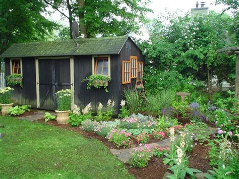 Jun 08, 2017 · the easiest way to integrate a garden shed into your landscape is to work with the yard's existing features. Backyard Garden Sheds - Landscaping Network