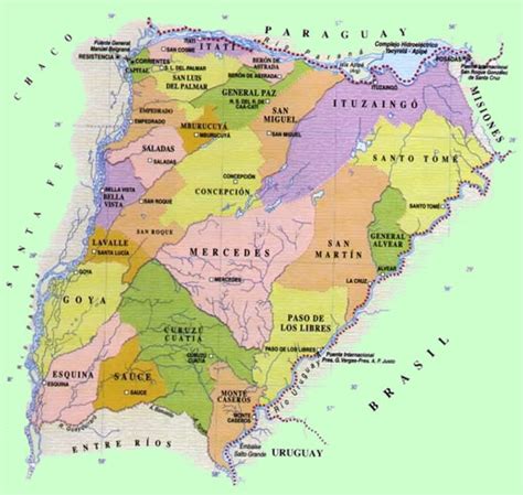 Mapas Escudos Banderas Bandera Escudo Y Mapa De La Provincia De Corrientes