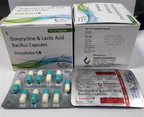 Doxybeta Lb Doxycycline And Lactic Acid Bacillus Capsules General