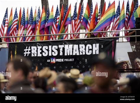 Tens Of Thousands Of Members Of The Lgbtq Community And Their Allies