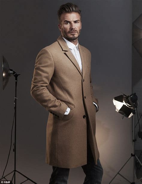 David Beckham Shows Off His Muscles As He Models New Fashion Range For