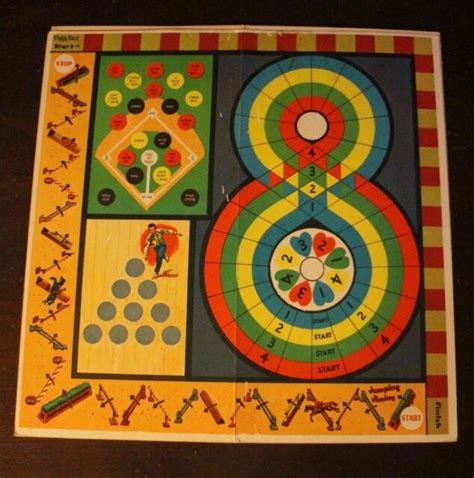 1957 Whitman Game Chest Game Boards Ebay