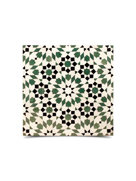Moroccan Mosaic Patterns Green Color 24 Moroccan Tiles Factory