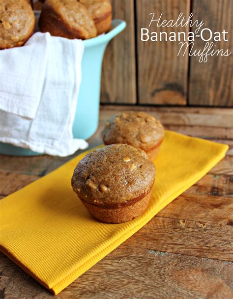 Healthy Banana Oat Muffins | Banana oat muffins healthy, Banana oat muffins, Banana healthy