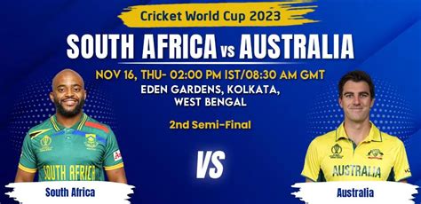 Australia Vs South Africa Semi Final Match Prediction Cricket World