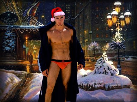 Christmas Gay Hunk Bing Images Naughty Santa Gay