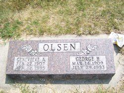 Genevieve Ann Arndorfer Olsen Homenaje De Find A Grave