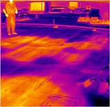 Images of Roof Moisture Scan