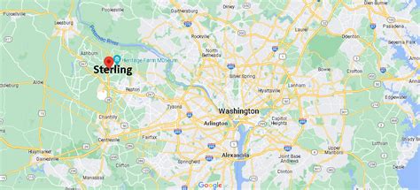 Where Is Sterling Virginia What County Is Sterling In Where Is Map