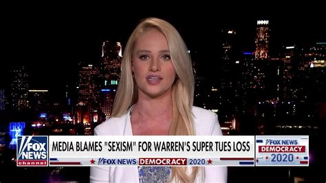 Tomi Lahren Reacts To Media Blaming Sexism For Warrens Super Tuesday