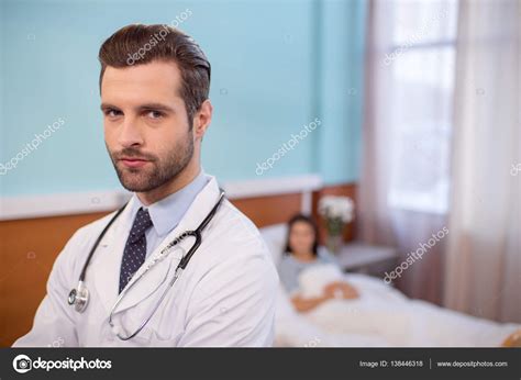 Male Doctor In Hospital Stock Photo Igortishenko