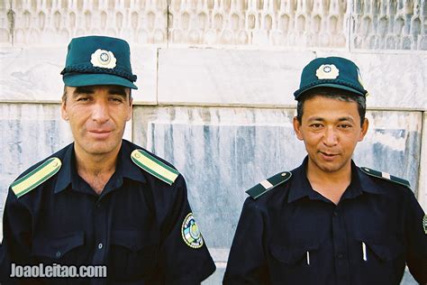 Security Officers In Samarkand Uzbekistan People Of The World Photography