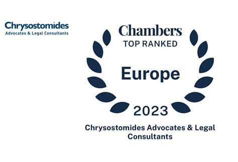 Leading Band 1 Ranking For Our Firm In Chambers Europe 2023