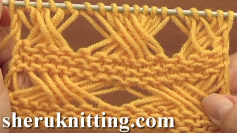 Pattern beaded cross stitch filet crochet pixel art tapestry bag knitting patterns loom beading stitch embroidery stitches. Cross Stitch Knitting Pattern Tutorial 7 Long Loops ...
