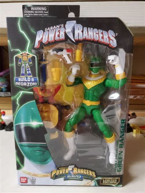 Power Rangers Zeo Legacy Collection Green Ranger Figure Bandai New 25