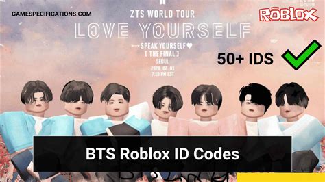 Bts Roblox Id Codes Fire Idol Euphoria And Other Songs