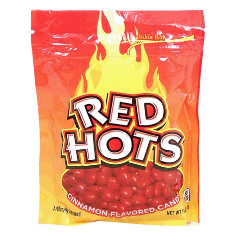 red hots cinnamon flavored candy 10oz chews soft candy chocolate snacks shop by aisle