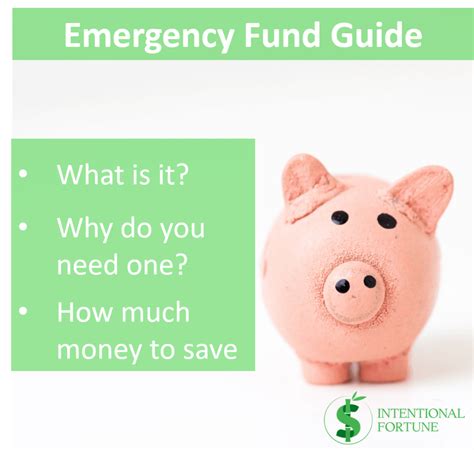 Emergency Fund Guide What Why And How Much Money To Save Intentional