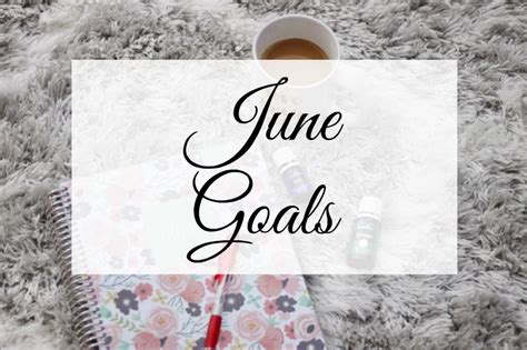 June Goals A Fit Moms Life