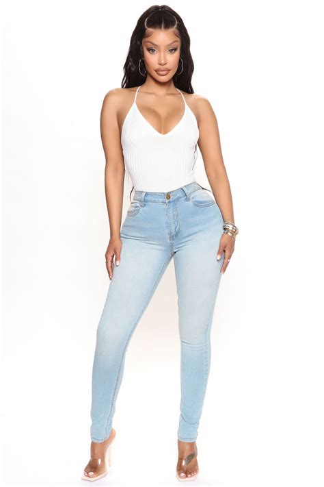alexa high rise booty lifter skinny jeans light blue wash fashion nova jeans fashion nova
