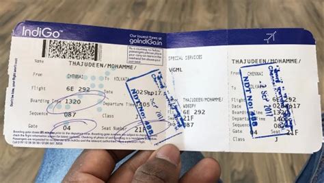 Indigo Boarding Pass