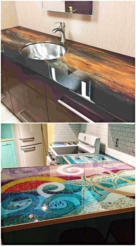How to create a natural white marble look on your kitchen countertop using countertop epoxy. 36 Stunning epoxy resin projects diy that look expensive ...