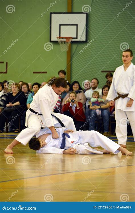 Self Defense Karate Lesson Editorial Photo Image Of Pose 52129956