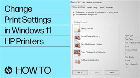 How To Change Print Settings In Windows 11 Hp Printers Hp Support