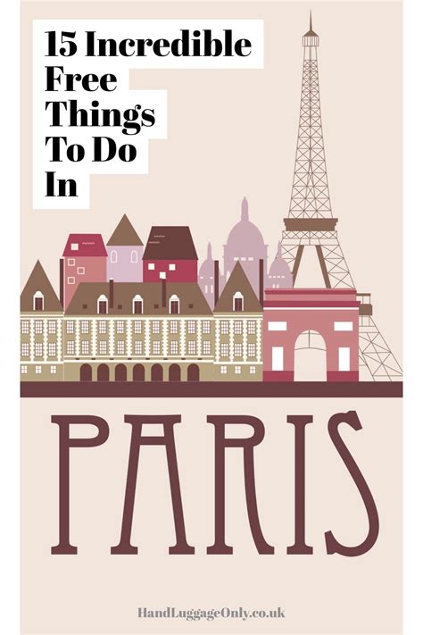 15 Incredible Free Things To Do When Visiting Paris Hand Luggage Only Travel Food