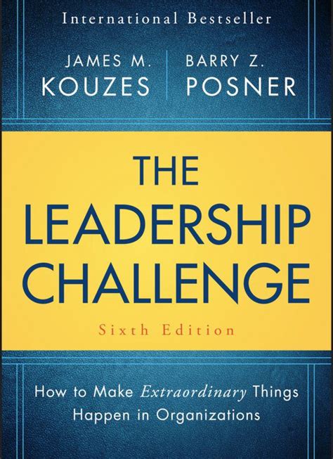 Book Summary The Leadership Challenge By James Kouzes And Barry