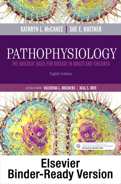 Pathophysiology Binder Ready Edition 8 By Kathryn L Mccance Ms