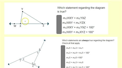Triangle Angle Theorems 3 Youtube