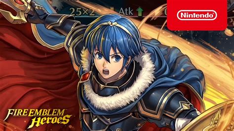 Fire Emblem Heroes Legendary Hero Marth Hero King Trailer