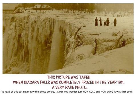 Photographs Of A Frozen Niagara Falls In 1911 Niagara Falls Frozen