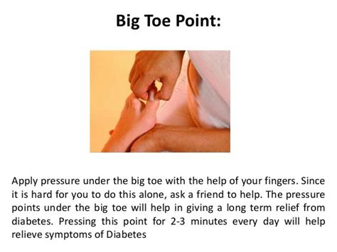 Acupressure Points For Diabetes