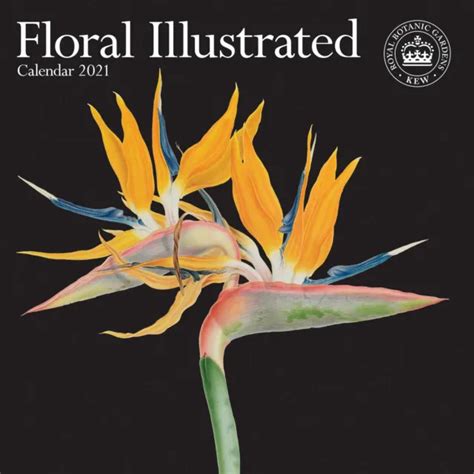 Royal Botanic Gardens Kew Floral Illustrated Calendar 2021 £798