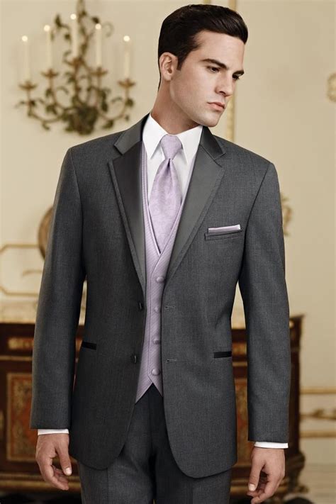Jean Yves Steel Grey Modern Fit Tuxedo Jims Formal Wear Grey