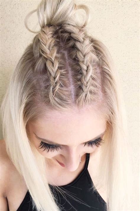 17 Braided Hairstyles For Short Hair Look More Beautiful With This