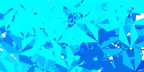 Light Blue Vector Polygonal Pattern 2751060 Vector Art At Vecteezy