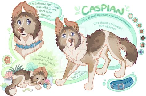 Caspian by Artsywolven | Canine art, Dog design art, Cute ...