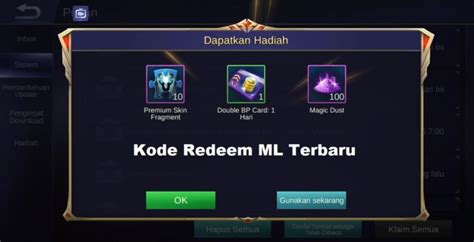 Heres How To Exchange The Latest Mobile Legends Redeem Code Game Zone