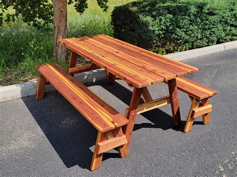 The Classic Picnic Table 8′ Yavapai Exceptional Industries