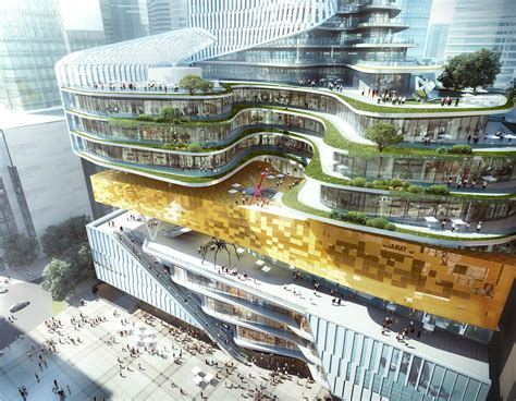 With A Bookstore At Its Core Aedas Unveils Mix Use Project Inspired By