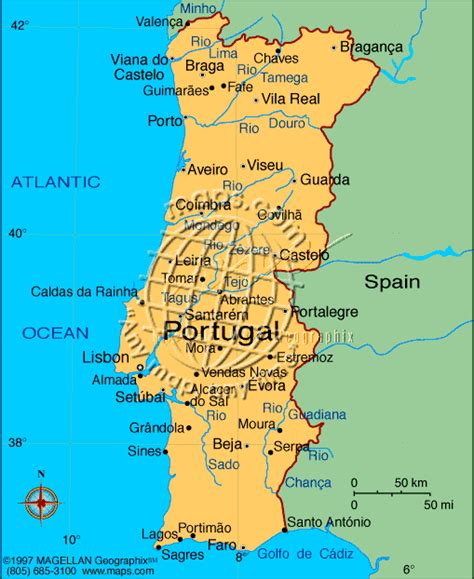 This detailed map of portugal uses the advanced google maps technology to show the regions and cities of portugal, if necessary to an incredibly detailed level. Portugal Major Cities