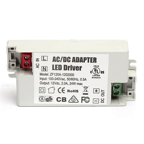 24w 2a Acdc Adapter Led Driver 12v Lighting Transformer Power Supply
