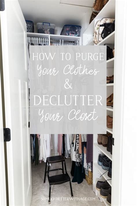 How To Declutter Your Closet And Purge Your Clothes Artofit